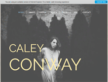 Tablet Screenshot of caleyconway.com